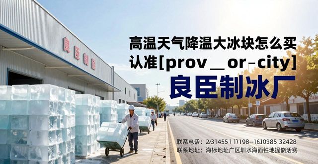 高温天气降温大冰块怎么买 认准承德良臣制冰厂