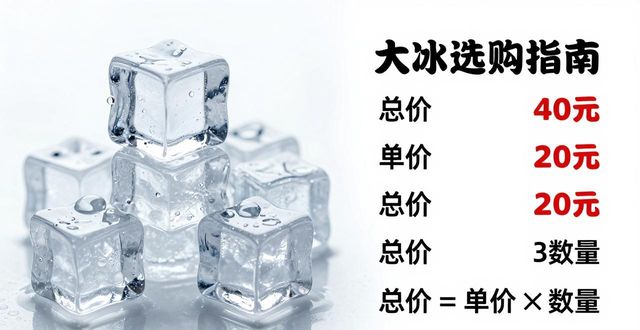 大冰块价格到底怎么算？承德冰块选购指南
